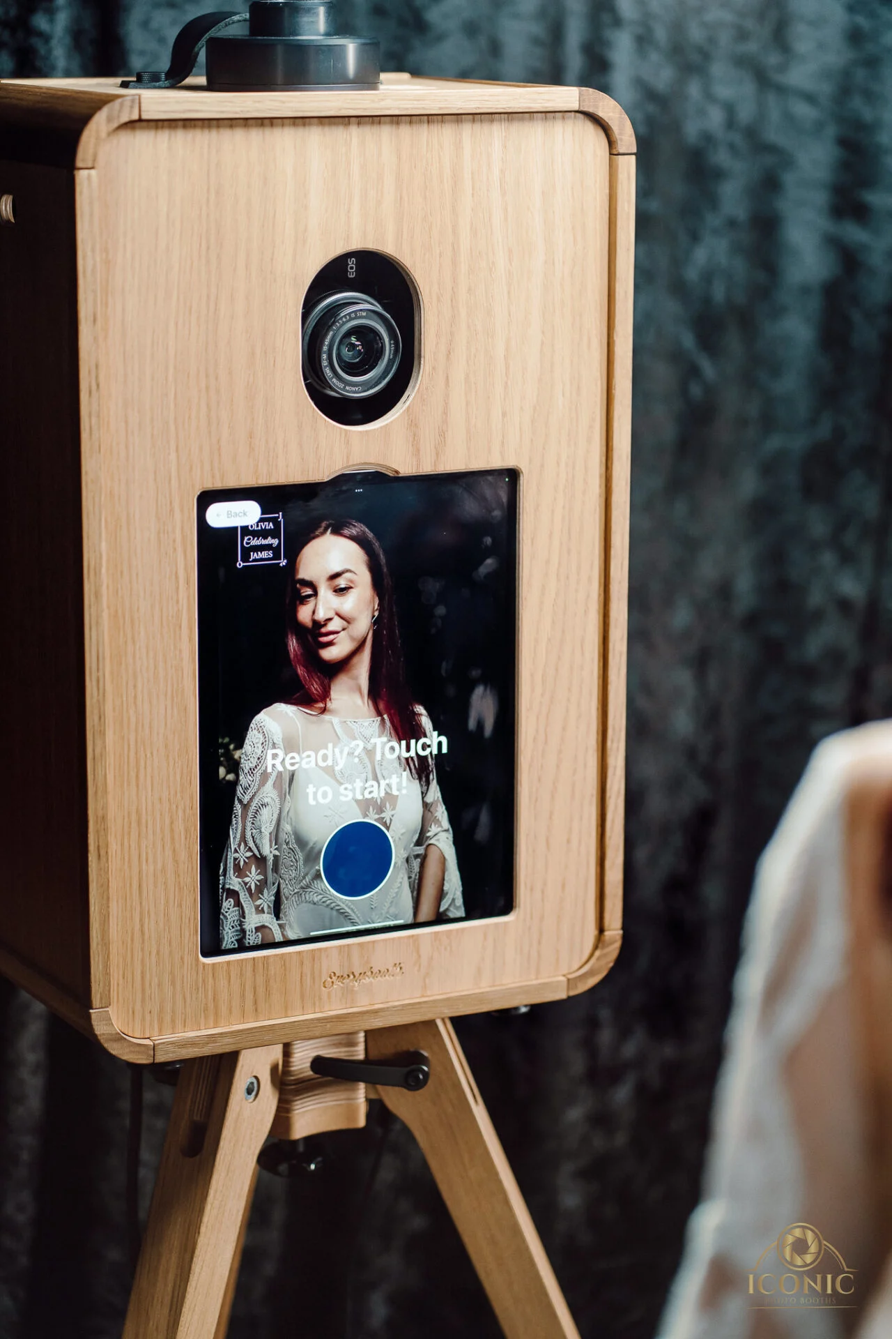 wood booth pic